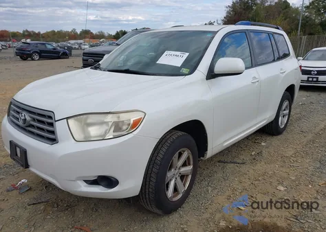 2010 Toyota Highlander Base V6 z USA, uszkodzony, nr VIN JTEBK3EH5A2161299